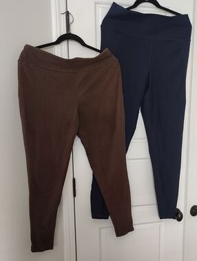2 Pair XL Active wear Leggings
